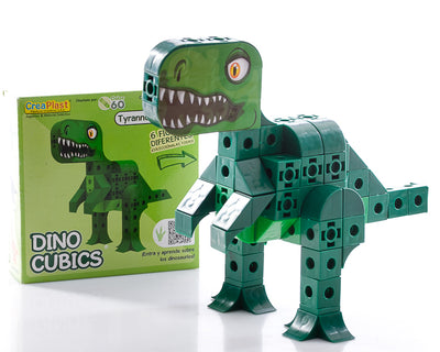Coleccion Dinosaurios Dino Cubic: T-Rex