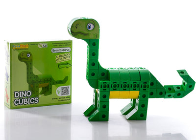 Coleccion Dinosaurios Dino Cubic: Brontosaurio
