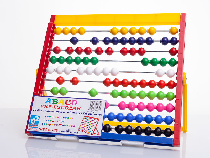 Ábaco preescolar