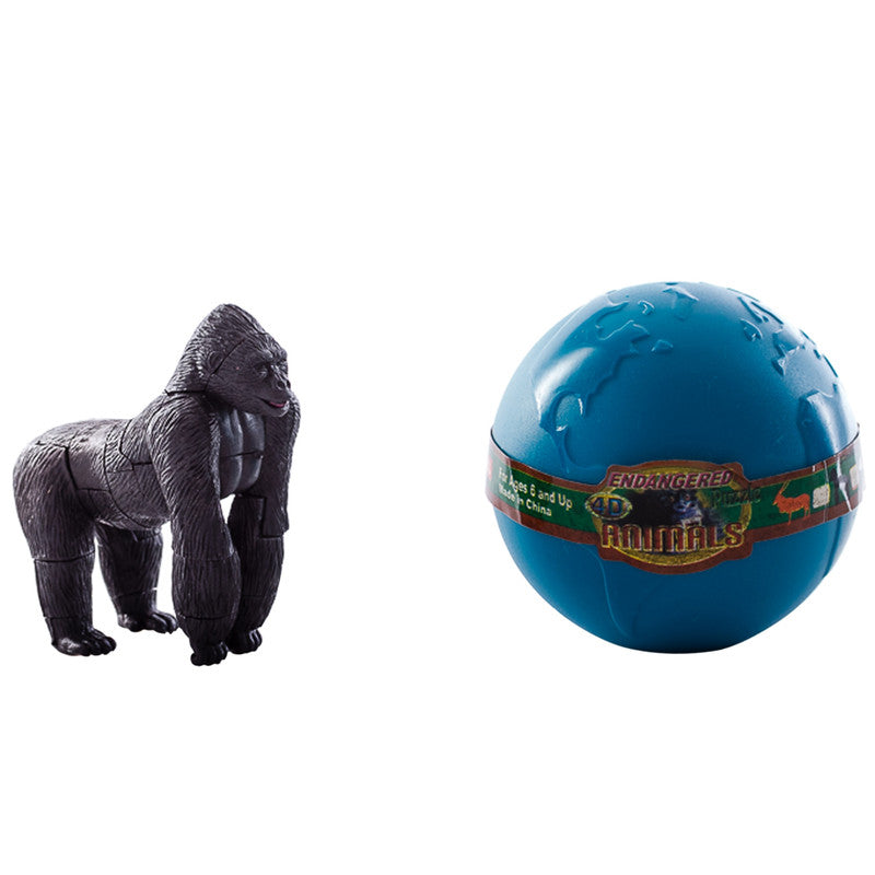 Animales Para Armar Gorila