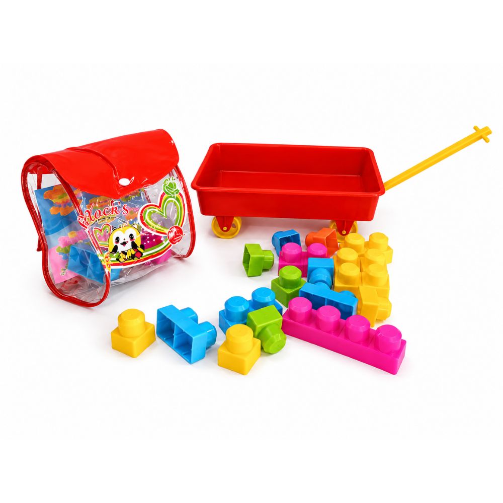 Vagoneta Con Bloques En Minimorral