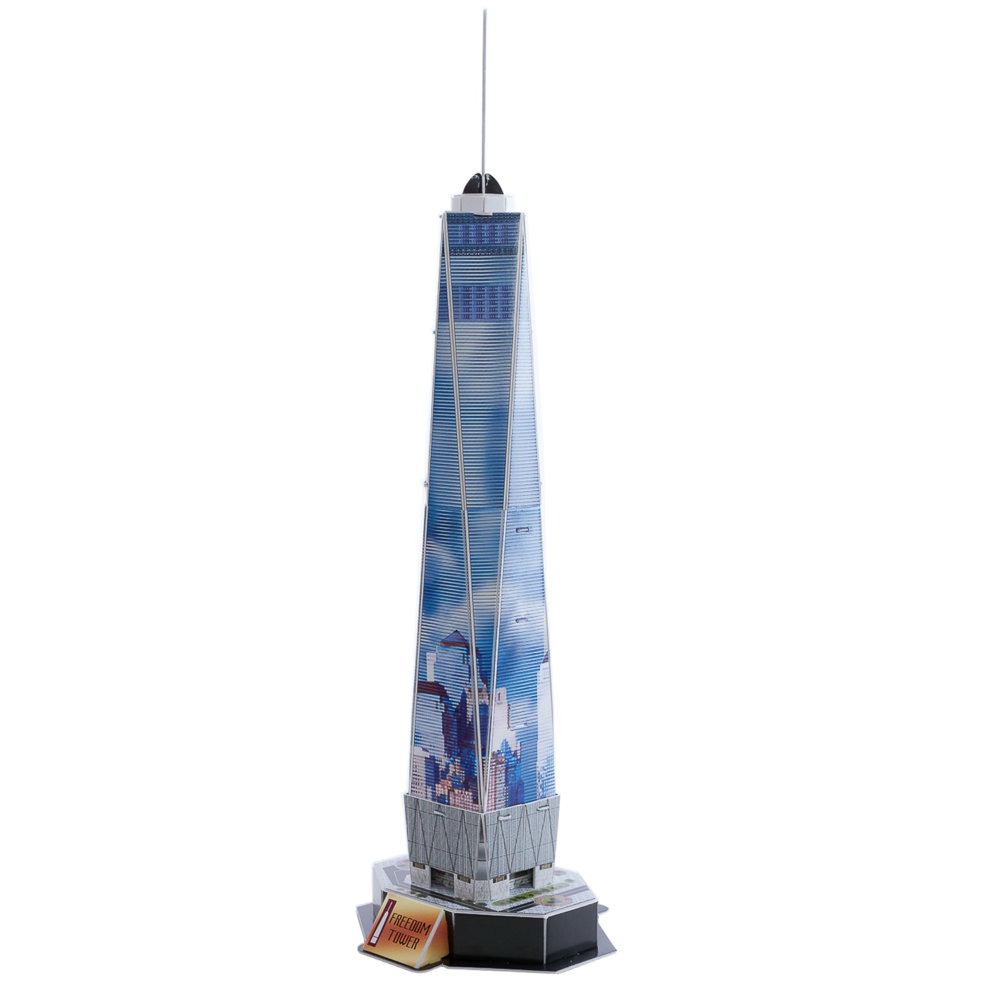 Puzzle 3D One World Trade Center - Marque Nobrand/GIOCATTOLI - Neuf - Pour Adultes Et Enfants à Partir De 8 Ans