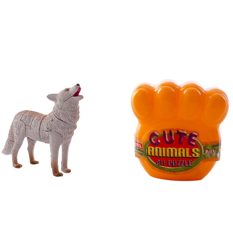 Animales Para Armar Lobo