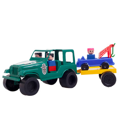 Jeep con Trailer