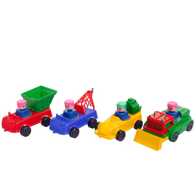 Set de Vehículos Infantiles x4