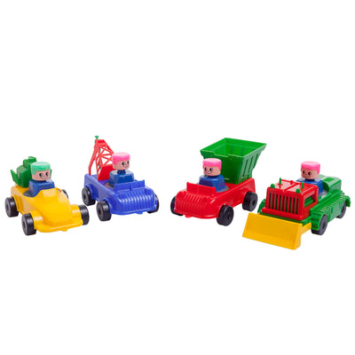Set de Vehículos Infantiles x4