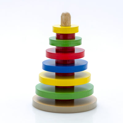 Torre de círculos ensartables x 6