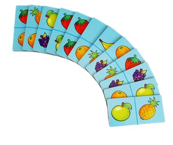 Domino pequeño infantil figuras variadas