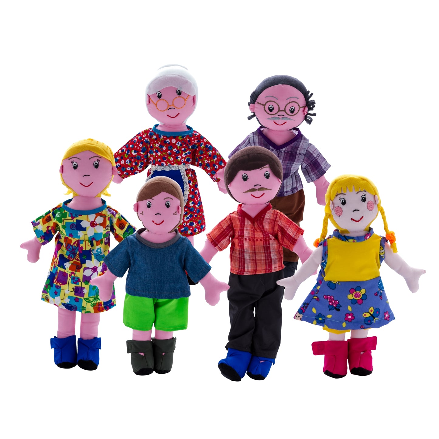 Muñecos de Trapo Familia