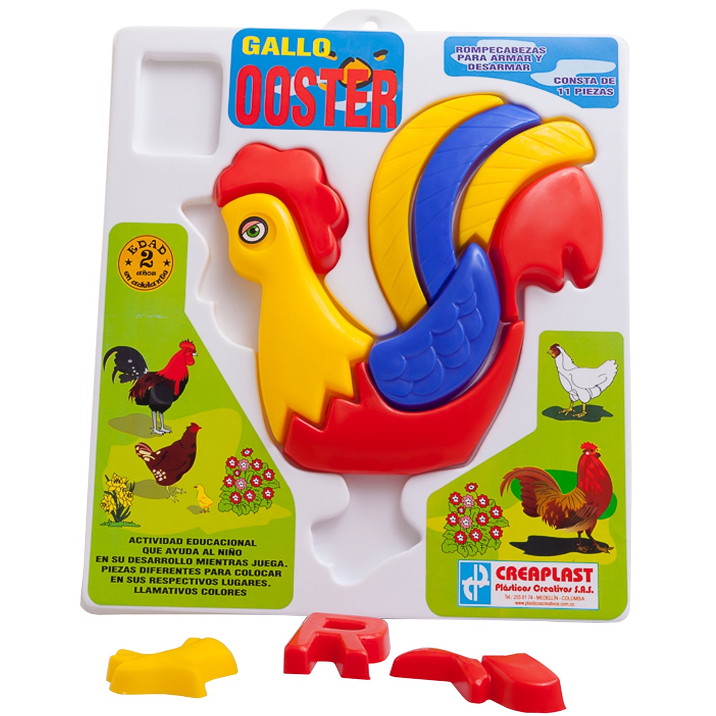 Rompecabezas Infantil Gallo
