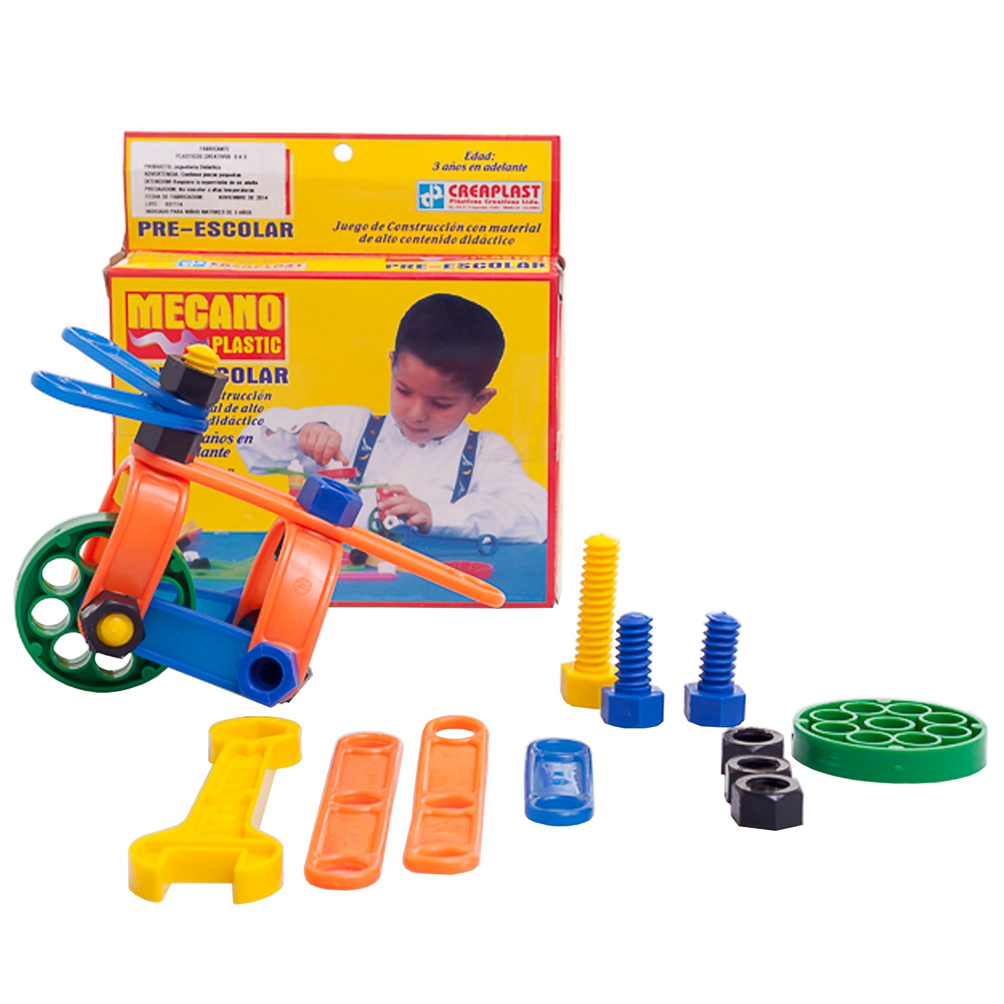 Mecano de plastico para niños hotsell