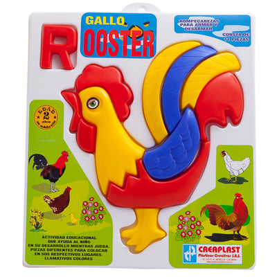 Rompecabezas Infantil Gallo