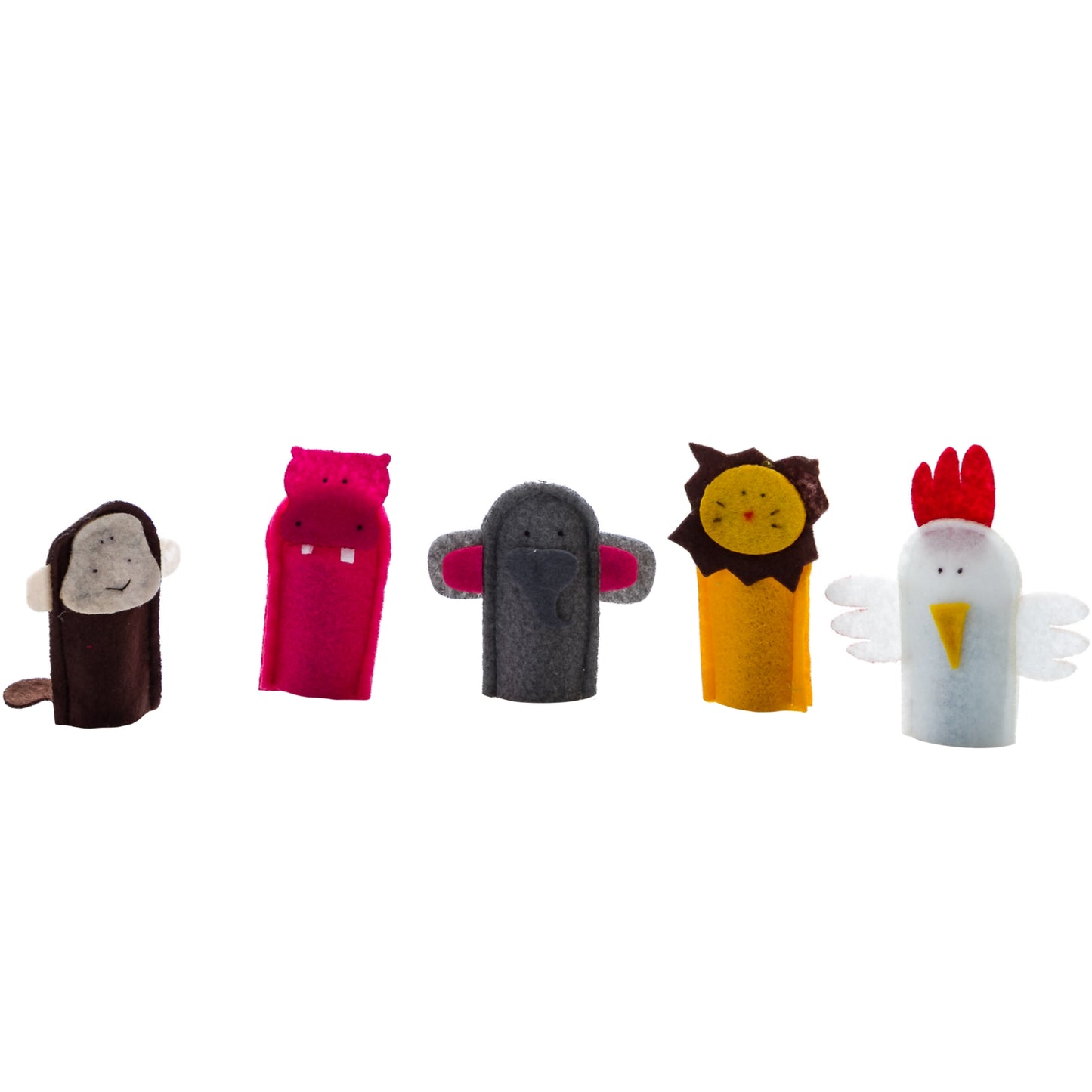 Títeres Dediles Animales x5