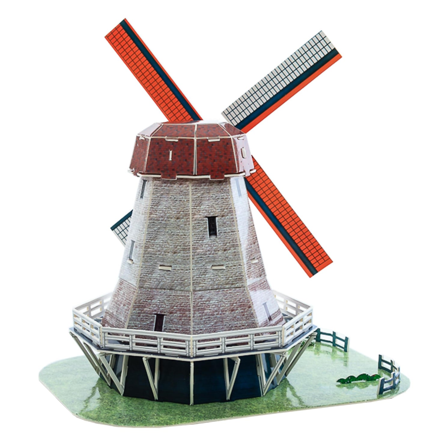 Rompecabezas 3D Molino de viento Holandés