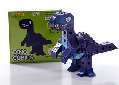 Coleccion Dinosaurios Dino Cubic: Velociraptor